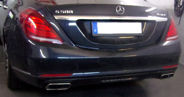 Anhängerkupplung für Mercedes-S-Klasse W222, Baureihe 2013-2017 V-abnehmbar